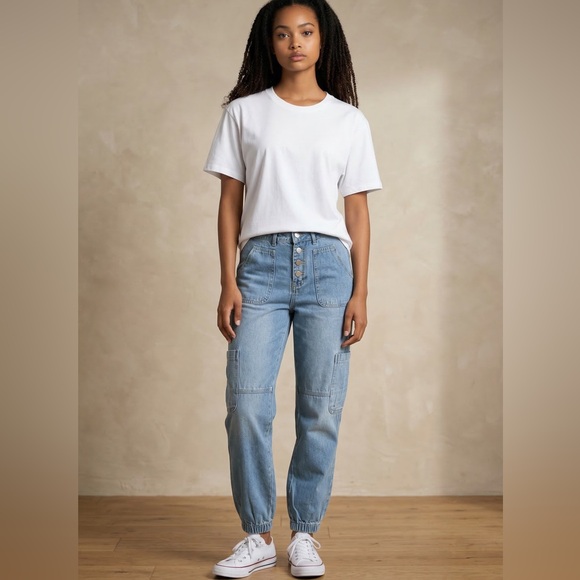 Source Unknown Denim - High-Rise Light Blue Women’s Denim Jeans Size Small